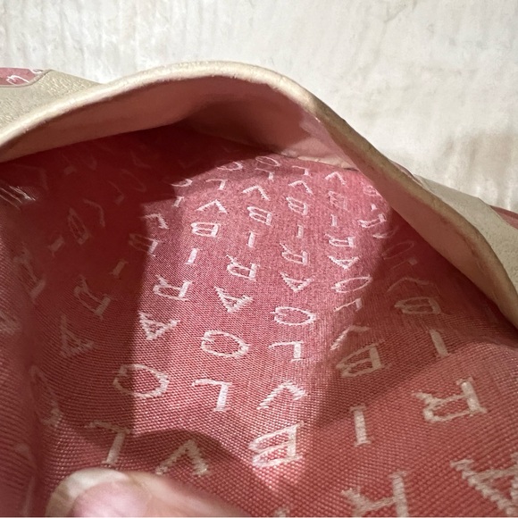 Bvlgari Pink Canvas w/ Cream Leather Handles - Picture 11 of 15